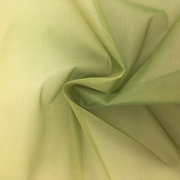 Silk Organza LIME GREEN